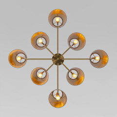 Подвесная люстра Eurosvet Topanga 60173/8 латунь a069018