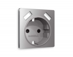 Лицевая панель розетки AMBRELLA VOLT AP5090