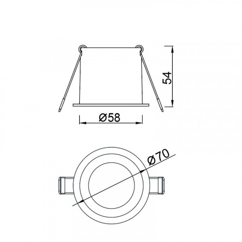 Встраиваемый светильник Mantra MALT 9232