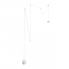 Подвесной светодиодный светильник Ideal Lux Tall SP1 Small Bianco 196794