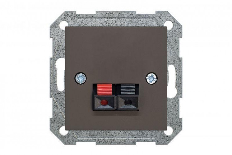 Аудиорозетка Liregus Retro коричневый омбре 29-040