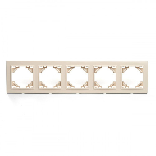 Рамка 5-постовая Stekker Эрна слоновая кость PFR00-9005-02 39621