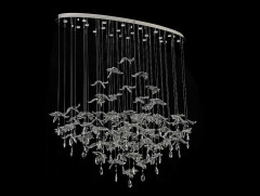 Подвесная люстра Newport 8220/140 С oval chrome М0071691