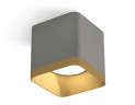 Комплект накладного светильника Ambrella light Techno Spot XS7807004 SGR/SGD серый песок/золото песок (C7807, N7704)
