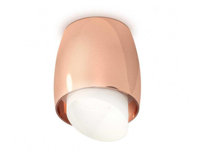 Комплект накладного светильника Ambrella light Techno Spot XS1144021 PPG/FR золото розовое полированное/белый матовый (C1144, N7175)