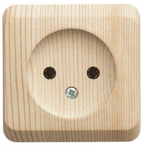 Розетка 2К Systeme Electric Этюд 16A 250V сосна PA16-001D