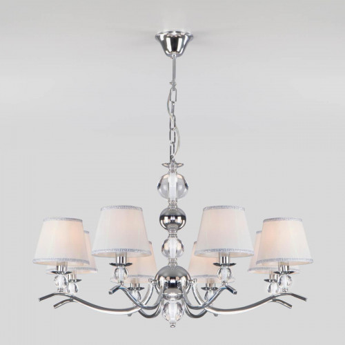 Подвесная люстра Eurosvet Sortino 60097/8 хром