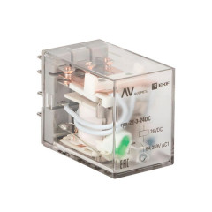 Реле промежуточное RPA 22/3 6A 24В DC EKF AVERES rpa-22-3-24DC