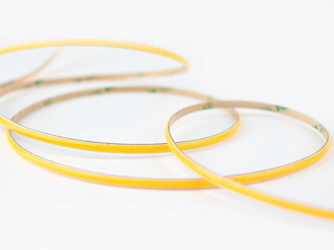 Светодиодная лента узкая LEDS POWER COB 480/м (8Вт/м) 24В теплая 4мм 008097