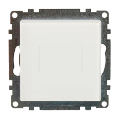 Выключатель 2-клавишный сенсорный (механизм) Stekker Катрин белый GLS2-7204-01 50275