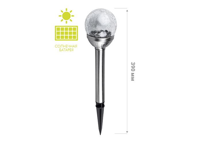 Светильник на солнечных батареях ФАZA (2шт) SLR-S052