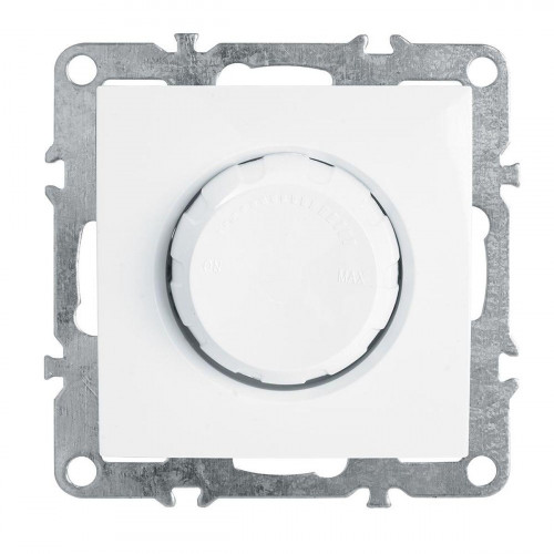 Выключатель диммирующий (механизм), Stekker, PSW10-9106-01, 250В, 650W Эрна, белый 39313