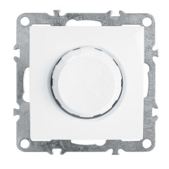 Выключатель диммирующий (механизм), Stekker, PSW10-9106-01, 250В, 650W Эрна, белый 39313