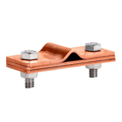 Зажим полоса-прут малый Cu EKF PROxima lp-55408cu