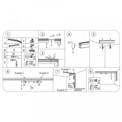 Коннектор L-образный Lightstar Linea 506137