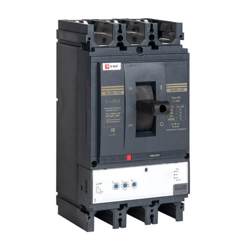 Выключатель автоматический ВА-99C (Compact NS) 400/250А 3P 45кА EKF PROxima mccb99C-400-250