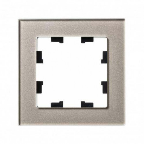 Рамка 1-постовая Systeme Electric AtlasDesign Nature шампань ATN320501