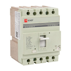 Выключатель автоматический ВА-99 160/125А 3P 35кА EKF PROxima mccb99-160-125