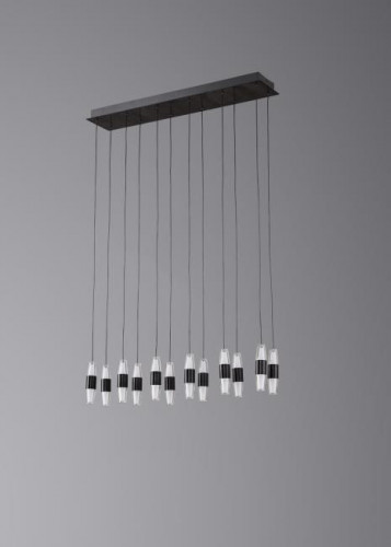 Люстра подвесная Alfa Light F3024-47 BLACK