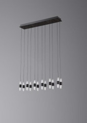 Люстра подвесная Alfa Light F3024-47 BLACK