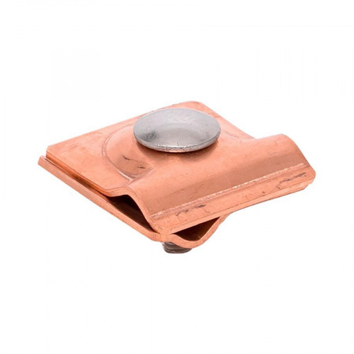 Зажим прута универсальный (пластина 45x45мм) Cu EKF PROxima lp-g3103-cu