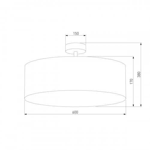 Потолочный светильник TK Lighting 4242 Rondo White
