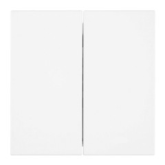 Выключатель 2-клавишный (механизм), Stekker, 250В, 10А Мия, RSW10-3104-01, белая магнолия 50429