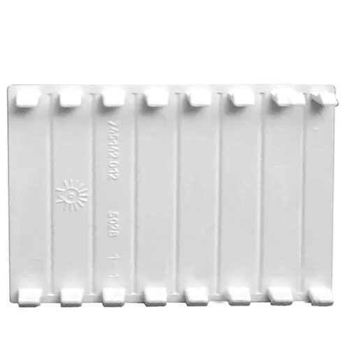 Заглушка для боксов (стандарт EBX50-2, EBX50-3), 8 модулей, белый, LD499 50066