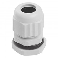 Сальник PG13,5 диаметр проводника 6-12 мм Stekker, IP54, серый (DIY упаковка 2 шт) (без мембраны) 49377