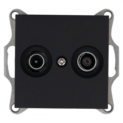 Розетка TV+FM Jasmart G6204PB