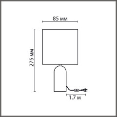 Настольная лампа Lumion Moderni Akivi 8149/1T