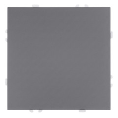 Заглушка (механизм), серия Эмили, платиново-серый, soft touch, RST00-5116-10 49961
