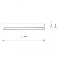 Потолочный светильник Nowodvorski Straight Ceiling Led S 7552