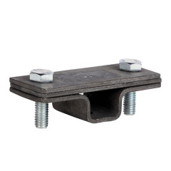 Держатель для полосы с нерж. болтами 2 пластины, HZ EKF PROxima lp-31540-2