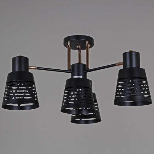 Люстра Reluce 06074-3.3-04 BK+FG