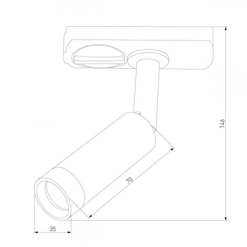 Трековый светодиодный светильник TK Lighting 4142 Tracer