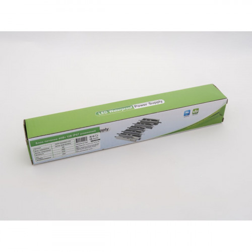Блок питания LEDS POWER 40Вт 12В IP67 алюминий 004969