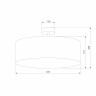 Потолочный светильник TK Lighting 4245 Rondo Black