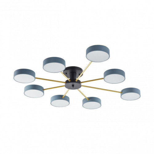 Потолочная светодиодная люстра Arte Milano Ferrara 252006/8 Bk/Gr