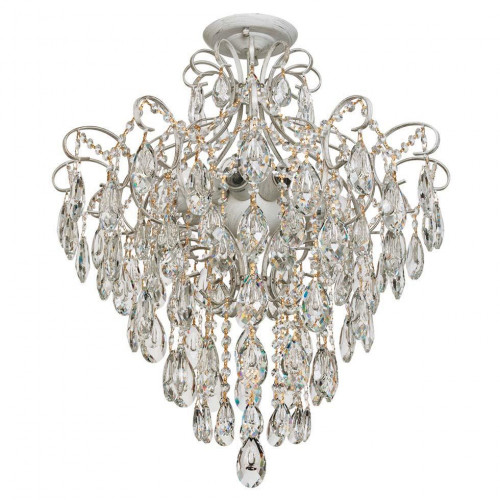 Потолочная люстра ЭкономСвет 33068/10WG+WT