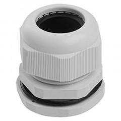 Сальник PG29 диаметр проводника 18-25 мм Stekker, IP54, серый (DIY упаковка 2 шт) (без мембраны) 49382