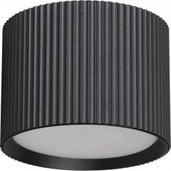 Светильник потолочный Feron HL458  Barrel ARIA 12W, 230V, GX53, черный