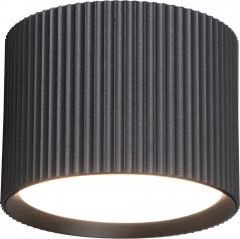 Светильник потолочный Feron HL458  Barrel ARIA 12W, 230V, GX53, черный