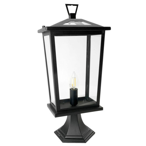 Светильник садово-парковый Feron PL754 на постамент 60W 230V E14, черный 51280