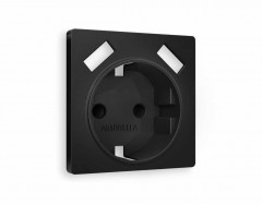 Лицевая панель розетки AMBRELLA VOLT AP8090