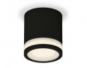 Комплект накладного светильника Ambrella light Techno Spot XS7402031 SBK/FR черный песок/белый матовый (C7402, N7121)