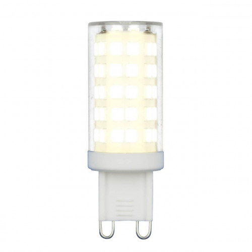 Лампа светодиодная Uniel G9 9W 4000K прозрачная LED-JCD-9W/4000K/G9/CL GLZ09TR UL-00006489