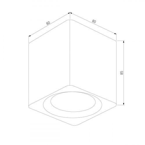 Потолочный светодиодный светильник Elektrostandard Matrix 25051/LED a065287