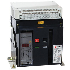 Выключатель автоматический ВА-45 3200/2900 3P+N 80кА стационарный EKF PROxima mccb45-3200-2900-4P