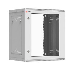 Шкаф телекоммуникационный настенный разборный 12U (600х450) дверь стекло, Astra серия EKF PROxima ITB12G450D